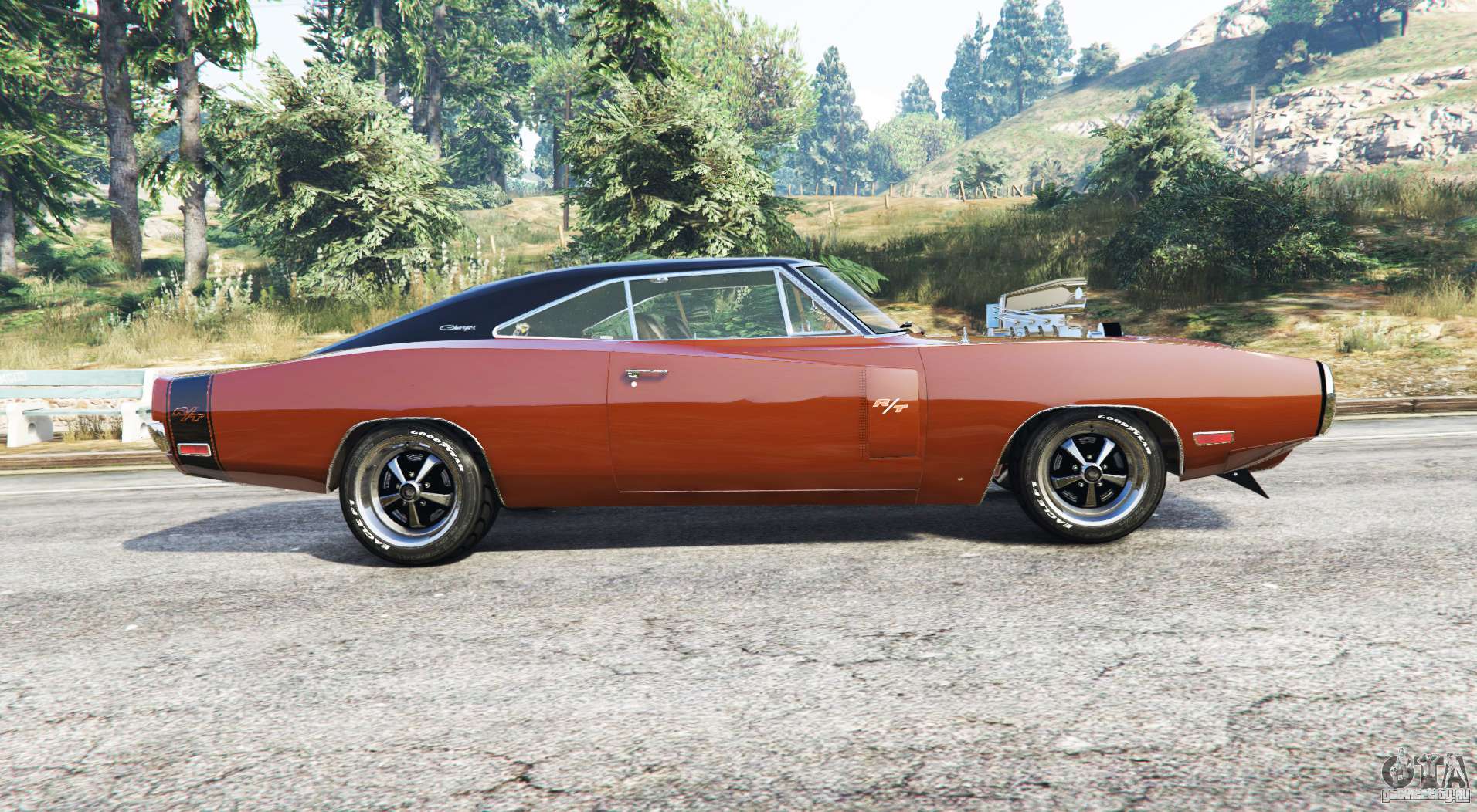 Dodge charger gta 5 replace фото 65