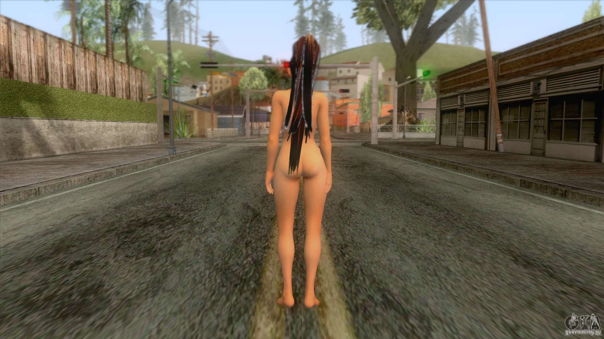 Заменяет Bfori (id 9). Мод Momiji Nude Skin v2 для GTA San Andreas. 