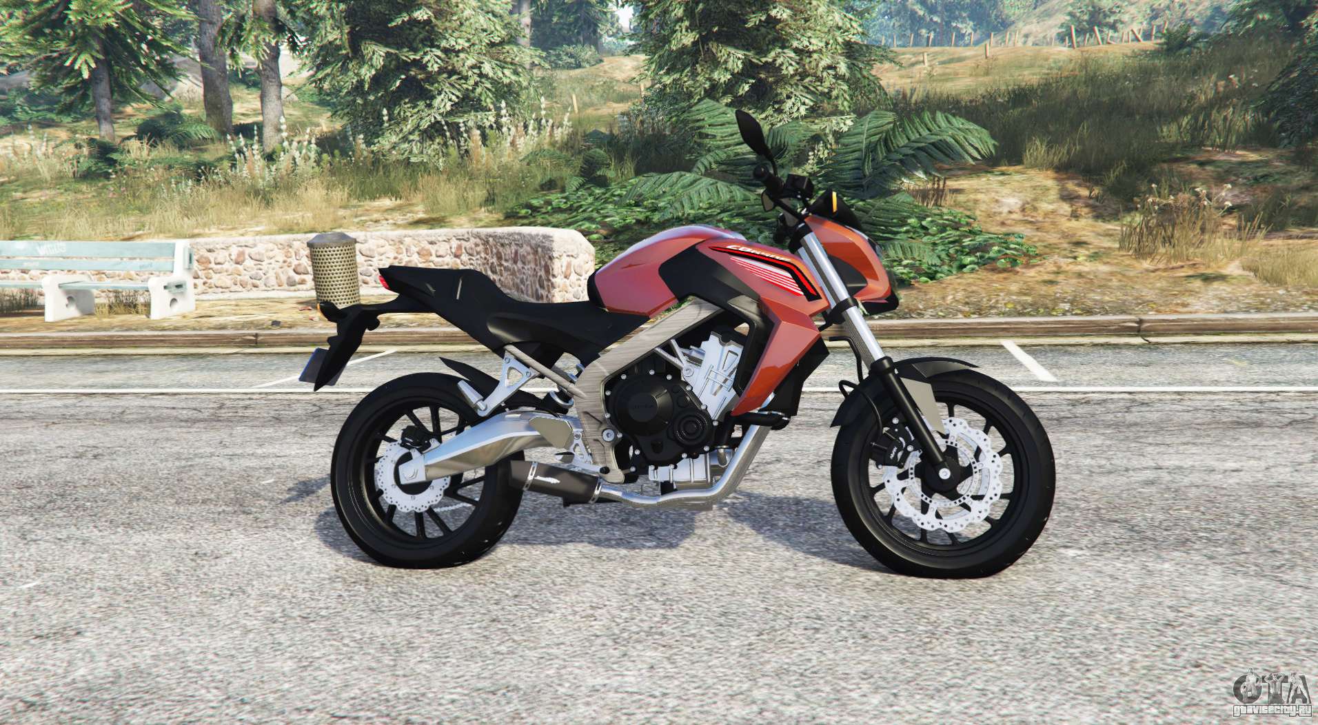 Honda CB 600F Hornet 2010 v0.5 para GTA 5