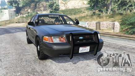 Ford Crown Victoria FBI v3.0 [replace] для GTA 5