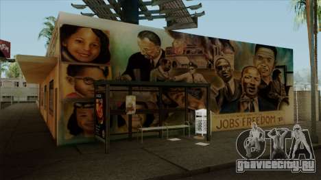 Felons Gang Environment and Graffiti для GTA San Andreas