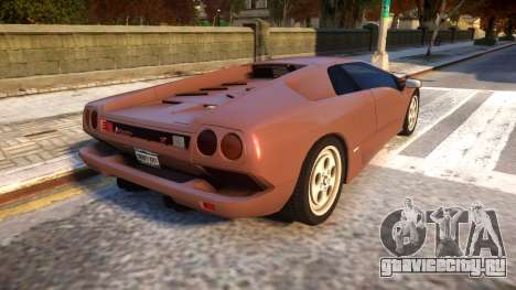 1990 Lamborghini Diablo v1.1 для GTA 4