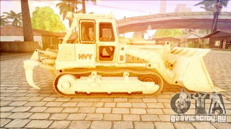 HVY Bulldozer GTA V Next Gen IVF для GTA San Andreas