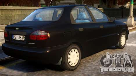 Daewoo Lanos Sedan SX PL 1997 для GTA 4