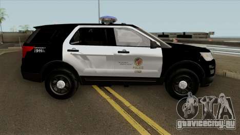 Ford Police Interceptor Utility LSPD 2016 для GTA San Andreas