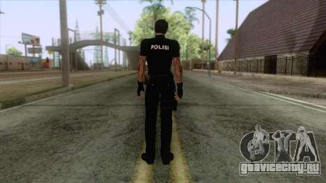 Leon Intel Cop Skin 2 для GTA San Andreas