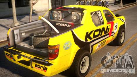 Honda Ridgeline Koni для GTA 4