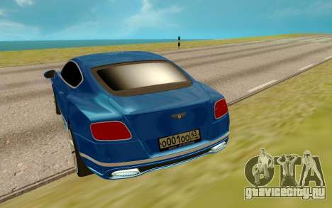 Bentley Continental G для GTA San Andreas