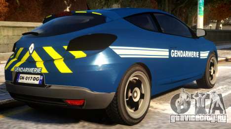 Renault Megane Gendarmerie для GTA 4