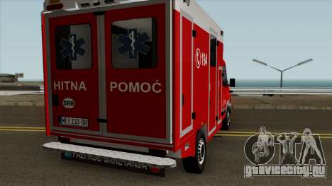 Iveco Daily Mk2 Hitna Pomoc (RTW) для GTA San Andreas