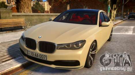 2016 BMW 7-series G12 Long для GTA 4