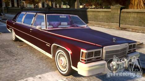 Cadillac Fleetwood Limousine 1985 для GTA 4