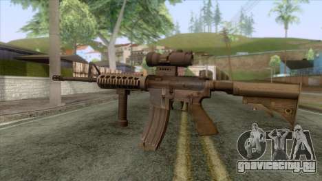 M4A1 with Aimpoint Sight для GTA San Andreas