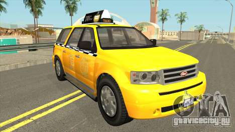 GTA V Vapid Taxi IVF для GTA San Andreas