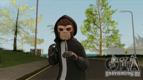 Space Monkey Street Artist From GTA V для GTA San Andreas
