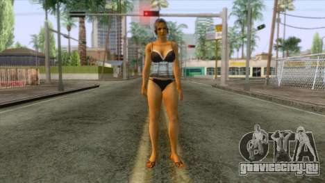 Dead Or Alive 5 - Lisa Black Skin для GTA San Andreas