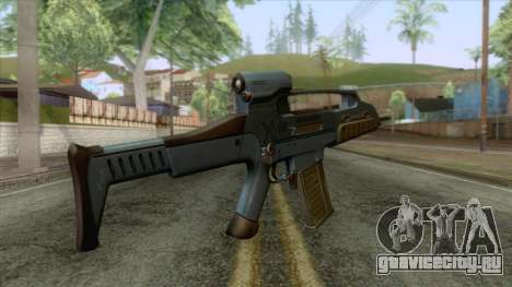 XM8 Compact Rifle Blue для GTA San Andreas