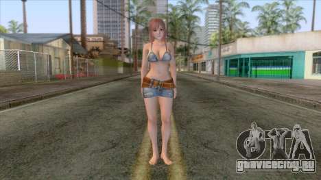 Honoka Summer Outfit Skin для GTA San Andreas