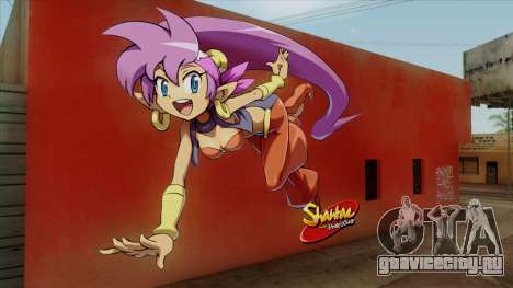 Shantae Pirate Wall для GTA San Andreas