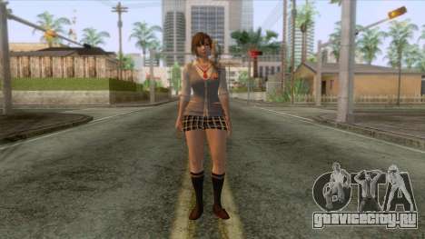 Dead Or Alive - Misaki School Outfit для GTA San Andreas