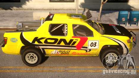Honda Ridgeline Koni для GTA 4
