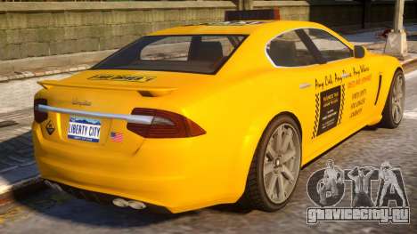 Lampadati Felon Taxi для GTA 4
