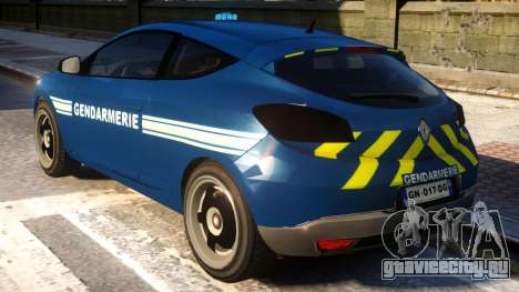 Renault Megane Gendarmerie для GTA 4