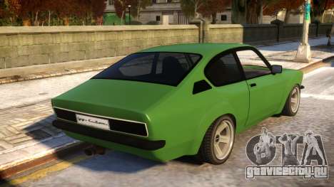 Opel Kadett C Coupe для GTA 4