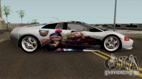 Lamborghini Mobile Legends Design для GTA San Andreas