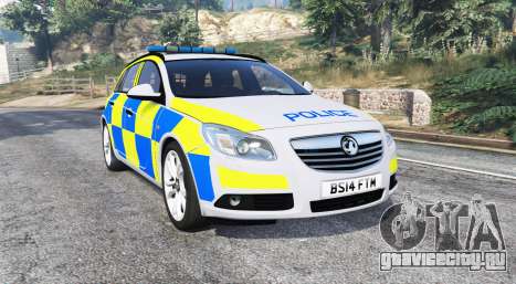 Vauxhall Insignia Tourer Police v1.1 [replace]