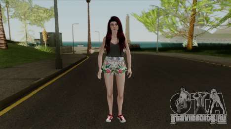 Samantha Casual v3 Sims 4 Custom для GTA San Andreas
