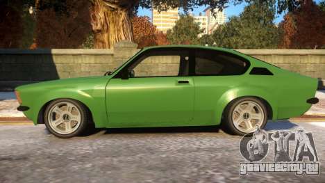 Opel Kadett C Coupe для GTA 4