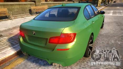 BMW M5-series F10 Azerbaijan style для GTA 4
