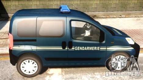 Peugeot Bipper Gendarmerie для GTA 4