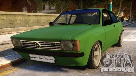 Opel Kadett C Coupe для GTA 4