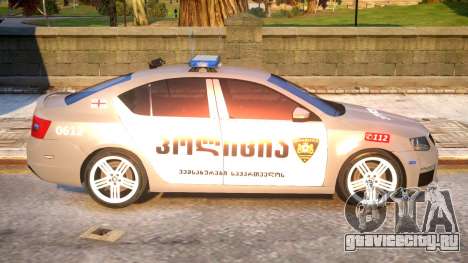 Skoda Octavia RS GEO POLICE для GTA 4