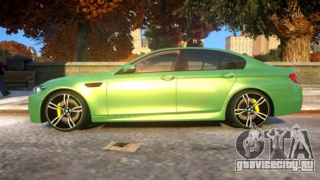 BMW M5-series F10 Azerbaijan style для GTA 4