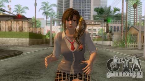 Dead Or Alive - Misaki School Outfit для GTA San Andreas