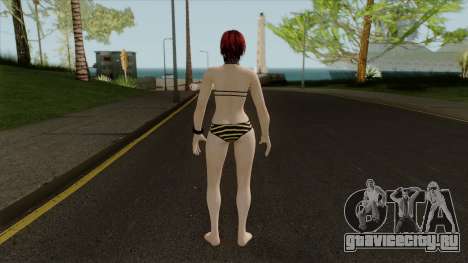 DOAX3 Mila Macchiato Bikini (Emo Hairstyle) для GTA San Andreas