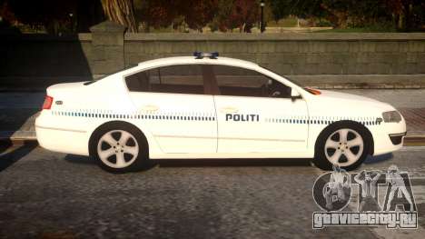 Volkswagen Passat Danish Police для GTA 4