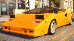 1989 Lamborghini Countach 25th Anniversary v1.1 для GTA 4