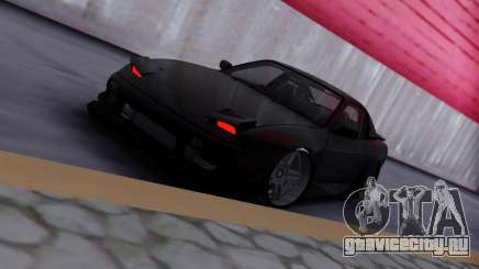 Nissan 180sx чёрный для GTA San Andreas