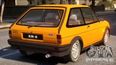 1984 Ford Fiesta XR2 для GTA 4
