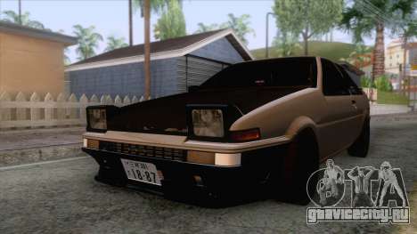 Toyota AE86 Coupe Touge Style для GTA San Andreas