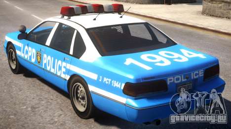 Declasse Premier Police Cruiser для GTA 4