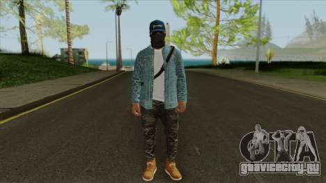 Marcus Holloway - Watch Dogs GTA Online Cosplay для GTA San Andreas