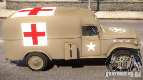 World War II Ambulance для GTA 4