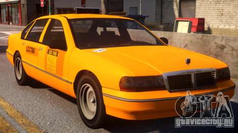 Declasse Premier Taxi V1.1 для GTA 4