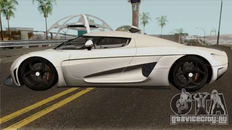 Koenigsegg Regera Project 2018 для GTA San Andreas