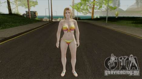 Dead Or Alive 5 LR Tina Gust Mashup Swimwear для GTA San Andreas